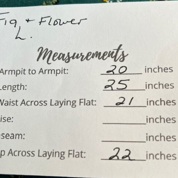 Fig and Flower Green Multicolor Mixed Print Popover Top - Size L - Picture 10 of 11